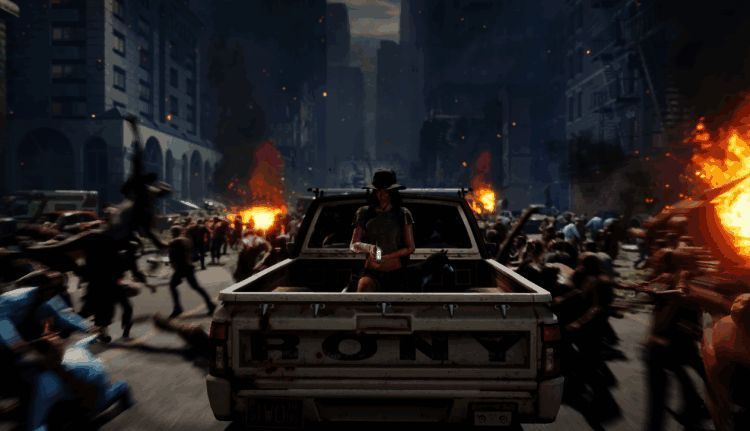 《荒野迷城》中钟赫救助丽雅画面