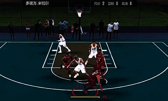 米切尔进攻图片