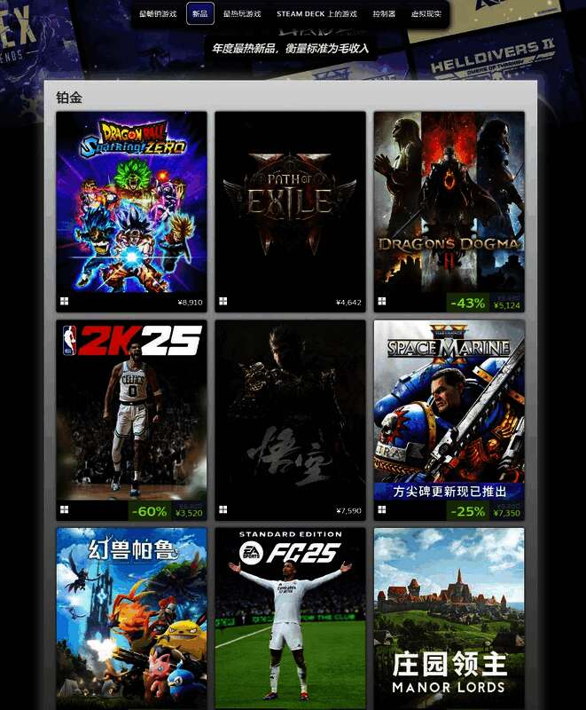 Steam Deck排行配图1