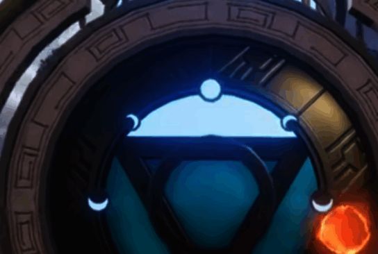 转动骰子后的场景图