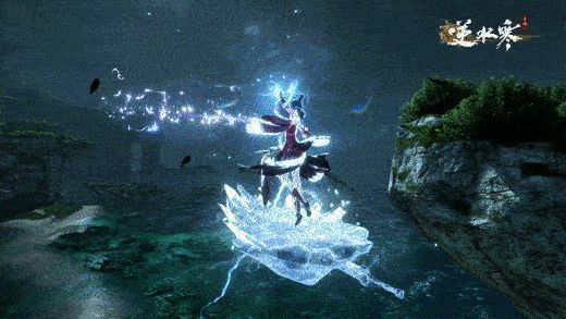 《逆水寒》手游东极海雷反应谜题展示