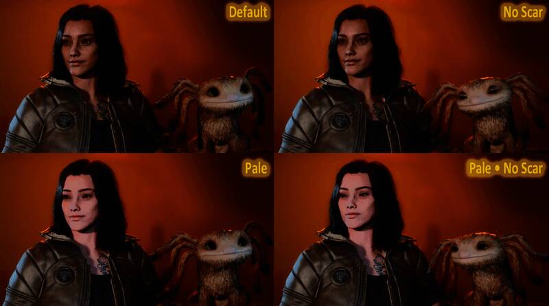 《星球大战：亡命之徒》MOD修改后的女主形象6