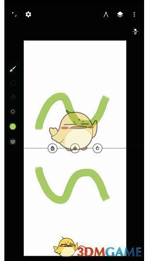 painter水平对称画图效果图