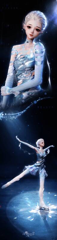 《以闪亮之名》五星套装【冰韵华彩】细节展示图2