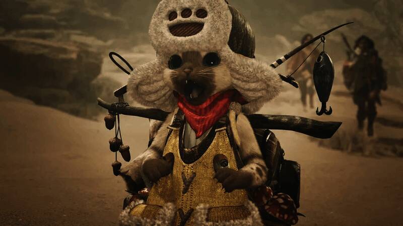 《怪物猎人：荒野》相关画面