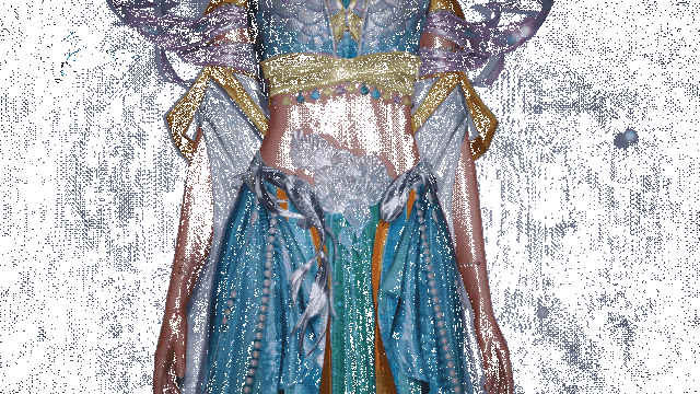 《诛仙2》外观裁剪操作画面