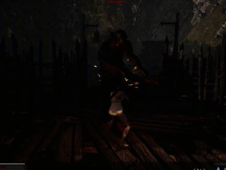 《公主与利刃》BOSS战画面