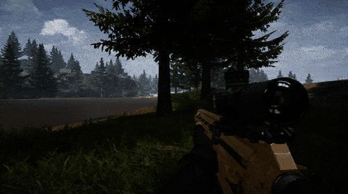 《萤火突击》光学迷彩使用效果动图