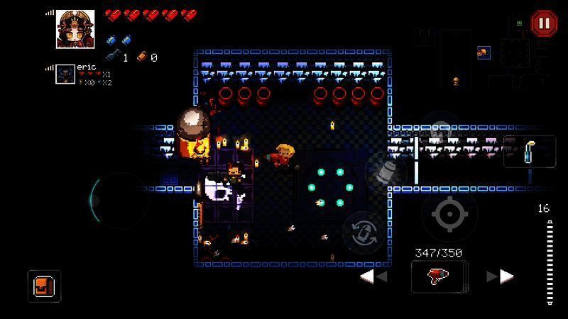 《挺进地牢》手游线上联机画面