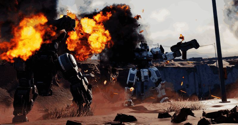 《钢岚》PC版宣传图