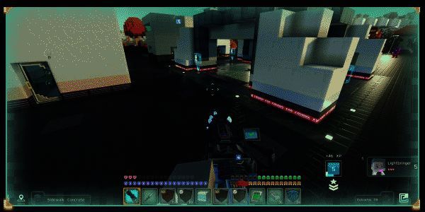 《立方体奥德赛》角色升级画面