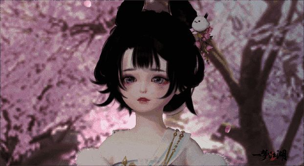 一梦江湖可爱头饰啾啾展示图一