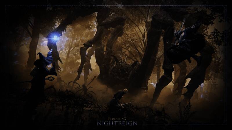 《艾尔登法环：黑夜君临》新视觉图