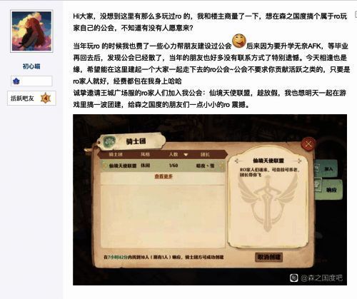 RO玩家在森之国度王城广场准备庆典场景图