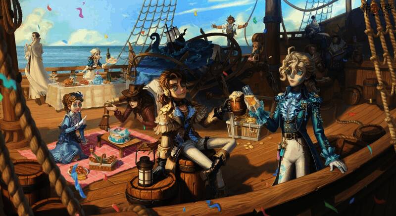 《第五人格》六周年庆典相关宣传图