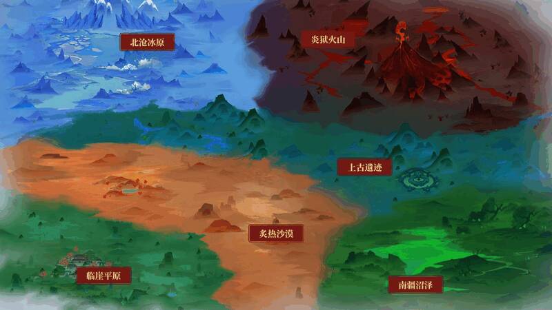 筑城与探险世界探索图