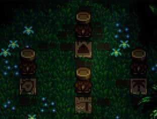 星露谷物语姜岛宝石鸟解密相关场景图