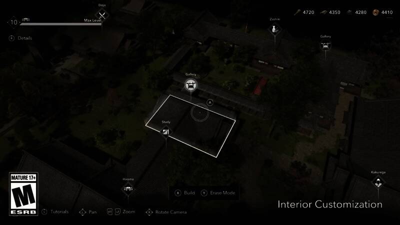 《刺客信条：影》主角藏身处画面7