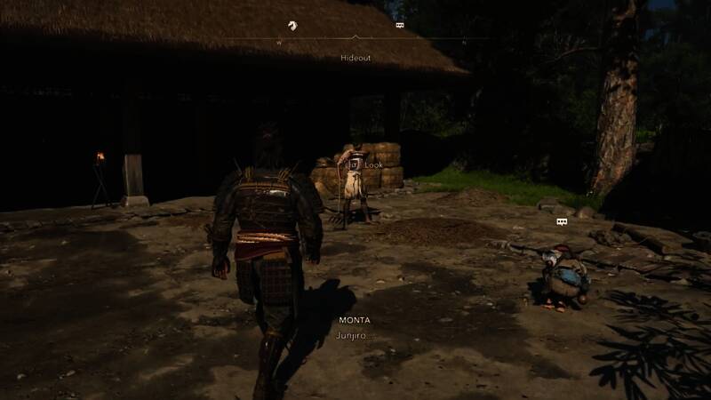 《刺客信条：影》主角藏身处画面11