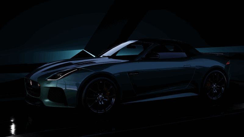 捷豹F - TYPE SVR Convertible外观图2