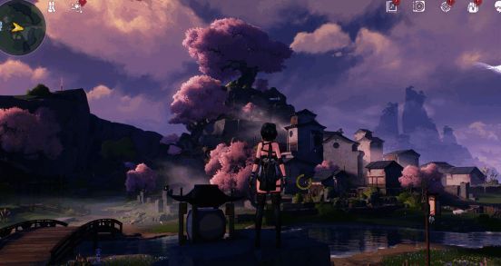 《鸣潮》不同天气下的大世界画面