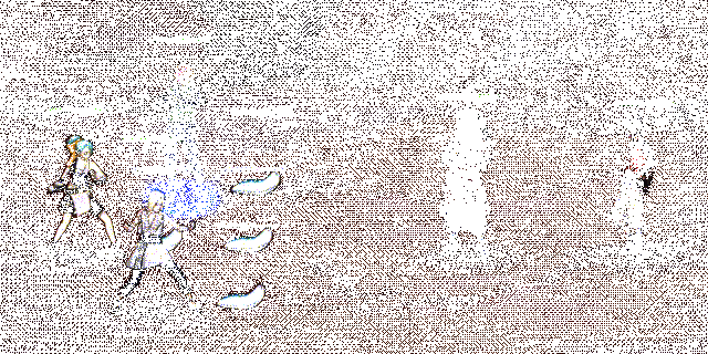 春野樱[百豪之术]释放攻击技能的动态画面