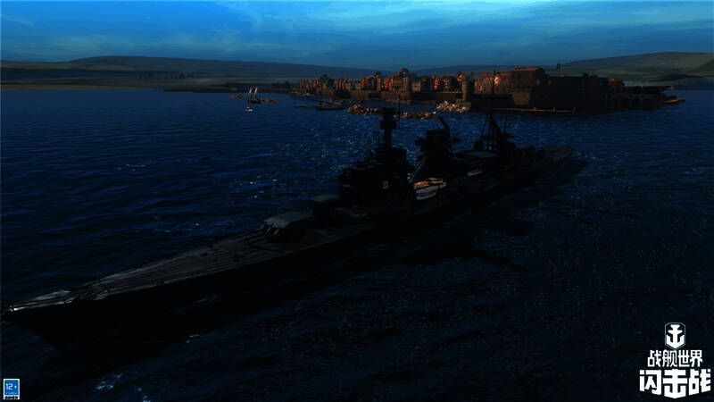 《战舰世界闪击战》黑色鲁恩的武器画面