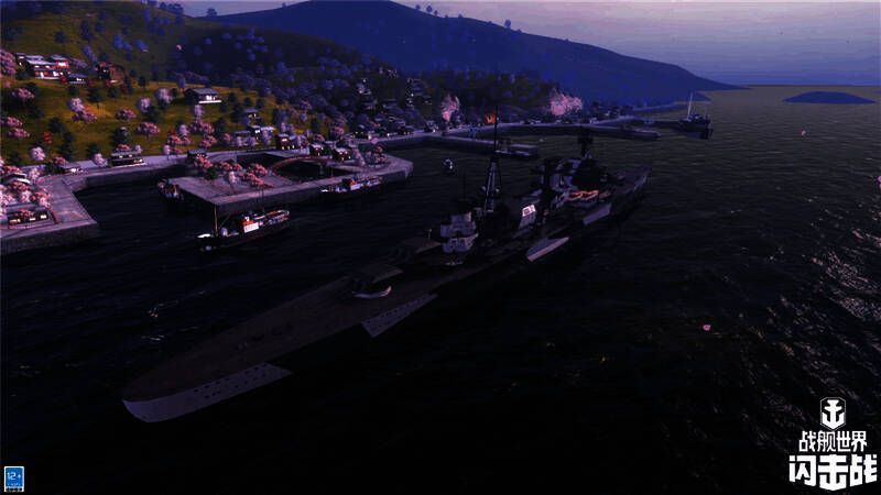 《战舰世界闪击战》黑色鲁恩活动画面