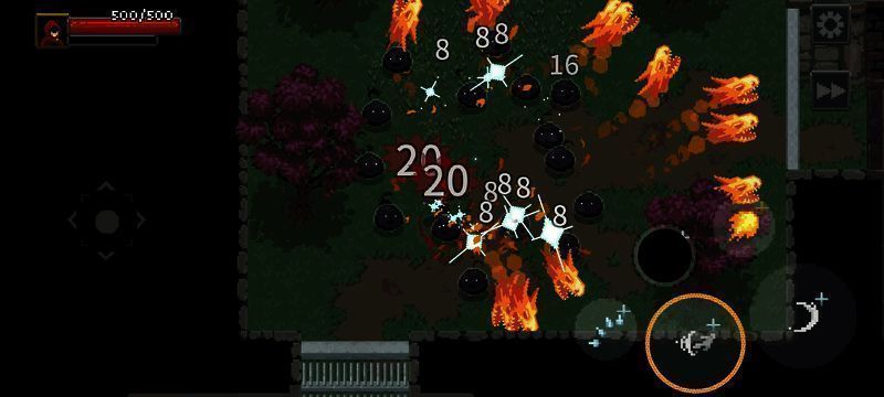 《传说法师》手机版战斗场景1