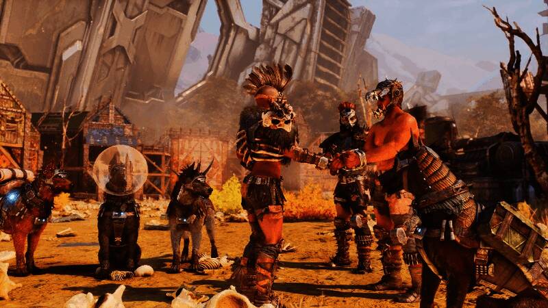 《方舟:生存飞升》废土之战画面