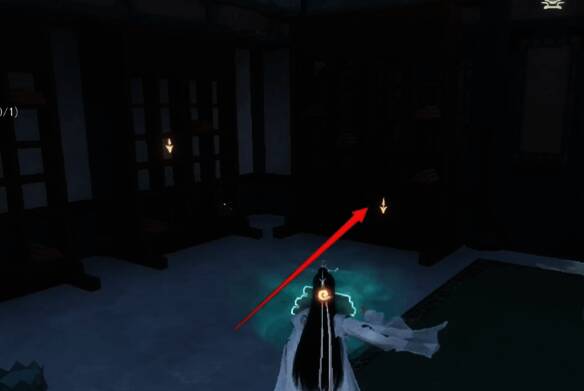 放置书简到书架场景图片