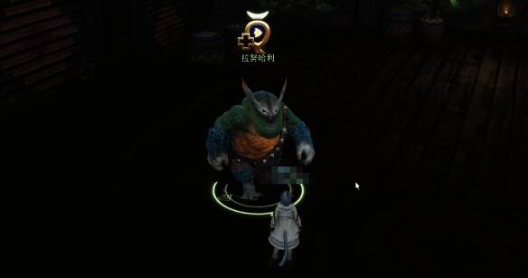 干燥圣地楼上与拉努哈利对话并交芦苇场景图片