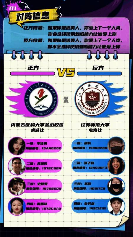 内蒙古医科大学辩手合影照片