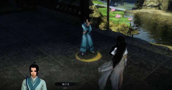 逆水寒手游中继续与陆寻戈对话截图