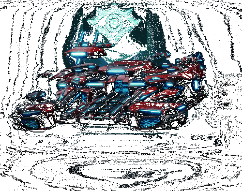 空天堡垒形态切换动图