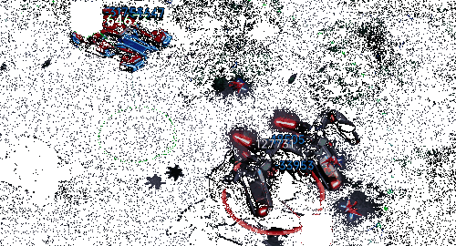 空天堡垒舰船形态攻击动图