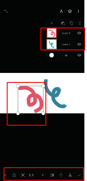 painter怎么隔离选区?painter怎么全选、反选选区? painter软件隔离选区后图层面板变化图
