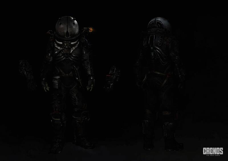 《时间旅者:重生曙光》主角服装概念图