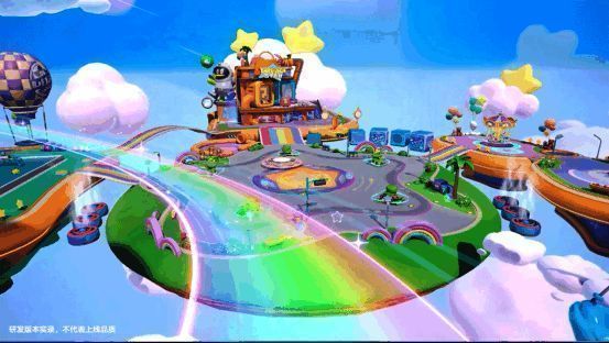 乐园广场玩家互动场景