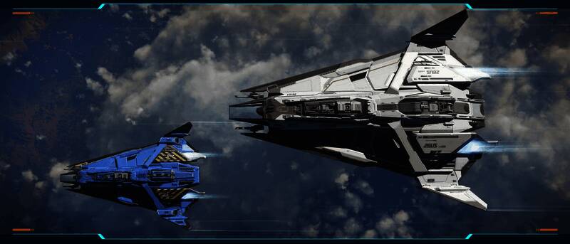 《星际公民》和《42中队》相关画面