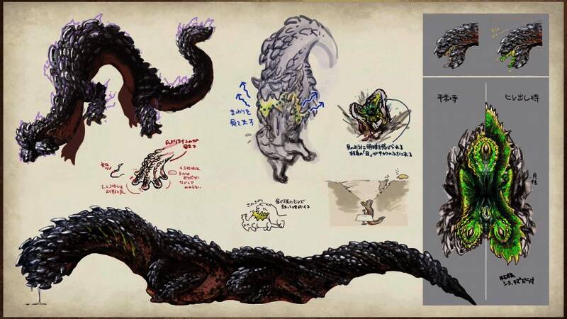 《怪物猎人：荒野》官方设计图3