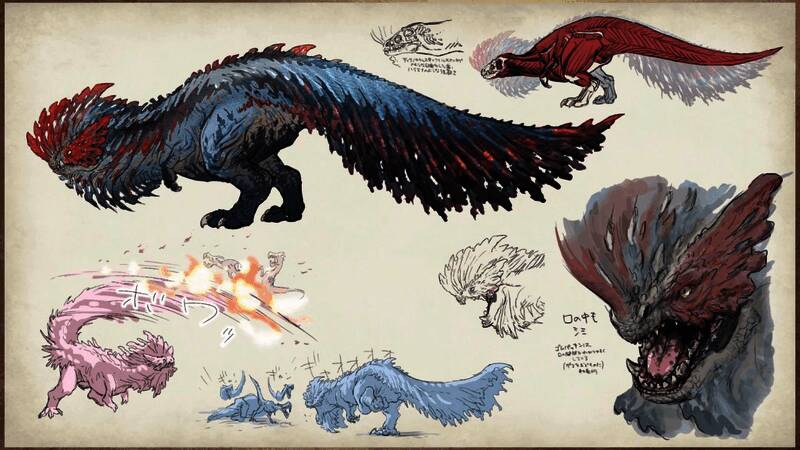 《怪物猎人：荒野》官方设计图4