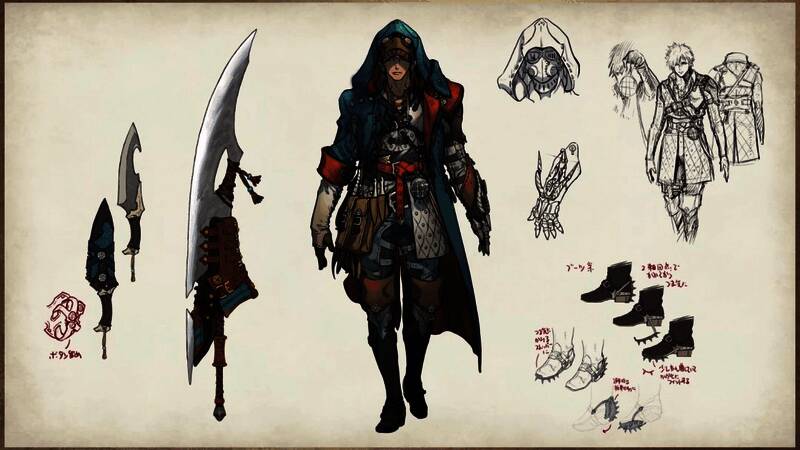 《怪物猎人：荒野》官方设计图15