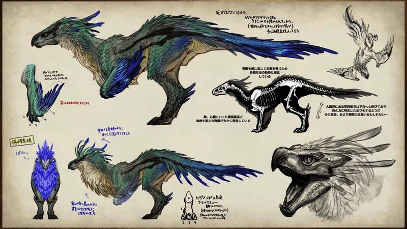 《怪物猎人：荒野》官方设计图17