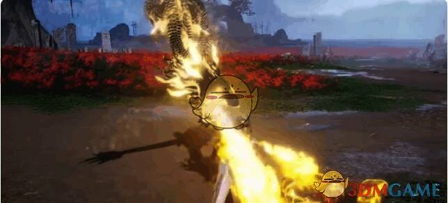 燕云十六声天龙舞火奇术特效大世界正面视角画面