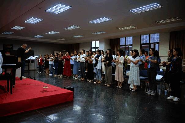 快乐音乐教室项目教师培训现场图片