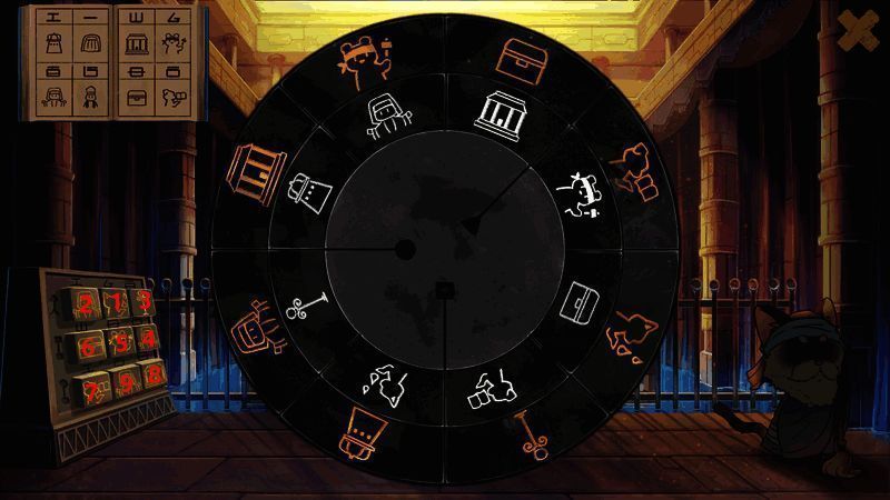 努拉神殿密文解谜图示