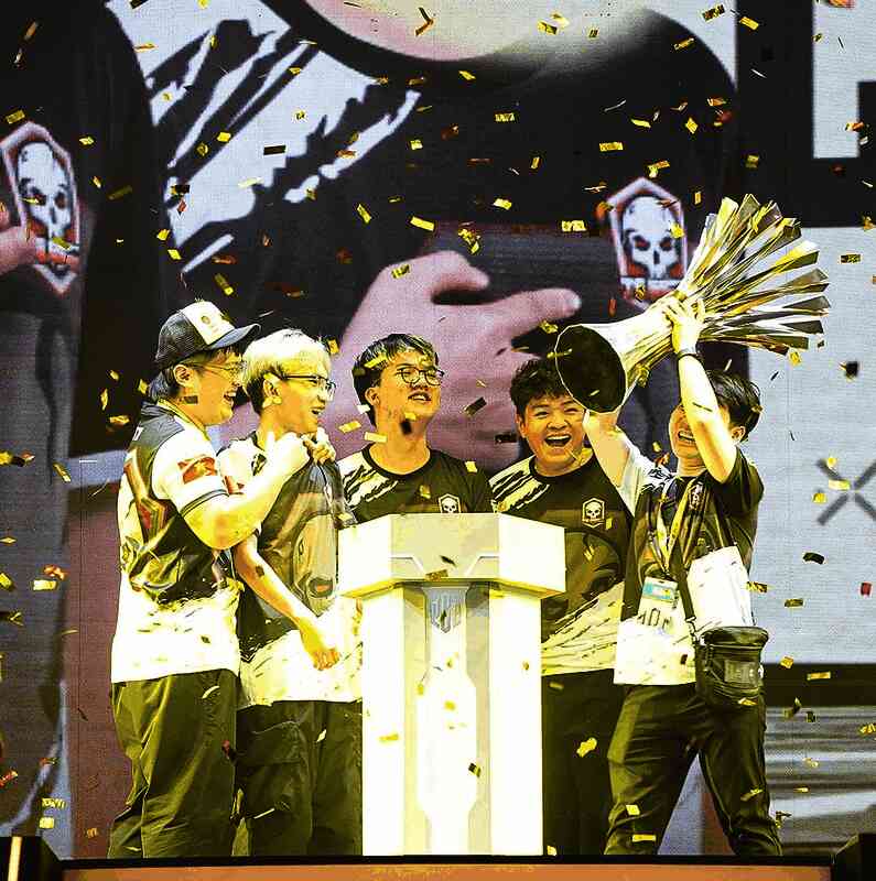 The Expendables战队夺冠画面