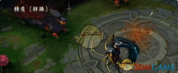 《决战平安京》镰鼬义结桃乡皮肤特质特效图