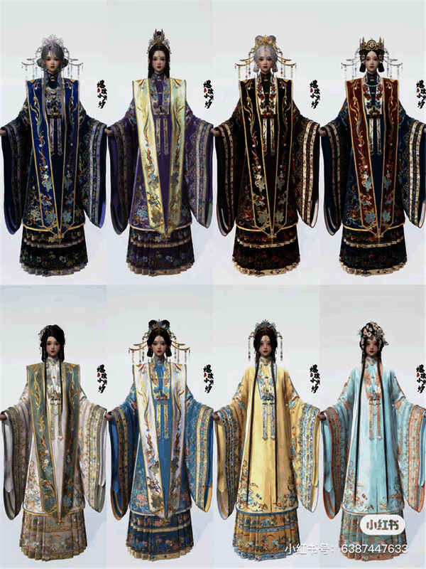 图片 6.jpg 以闪亮之名婚服套染色成威严女皇风格图